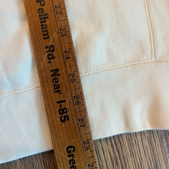 Clickbait Cream Maroon Crewneck Sweatshirt Large EUC - Picture 5 of 5